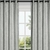 Cortina de Tecido Semi Blackout Madri Cinza 2,60x2,30m Pemogo - comprar online