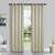 Cortina de Tecido Semi Blackout Toronto Marfim 2,60x2,30m Pemogo