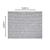 Tapete Sala Sisal Antiderrapante 3,00x2,50m Sisal Pemogo - loja online