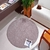 Tapete Redondo Macio Antiderrapante 1,50 Metros Oasis - Pemogo Decorações - Loja de Tapetes e Cortinas