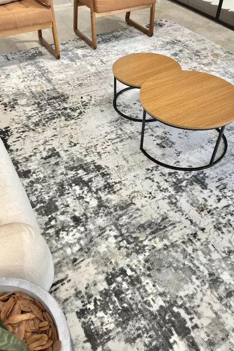 Tapete Ancora Pixel Cinza - Todas as Medidas - comprar online