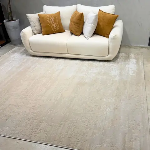 Tapete Sala Creme Bege Egípcio Nilo 0235