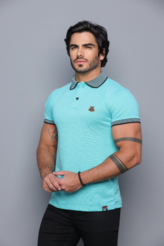 Polo Piquet Premium Lançamento - Verde Claro - comprar online