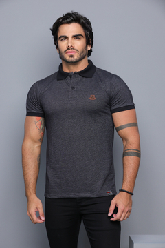 Polo Piquet Premium Lançamento - Preto