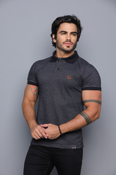 Polo Piquet Premium Lançamento - Preto - comprar online