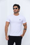 Camiseta Gola O Malha Canelado