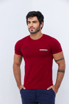 Camiseta Gola O Algodão Confort