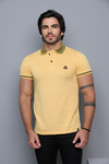 Polo Piquet Premium Lançamento - Amarelo