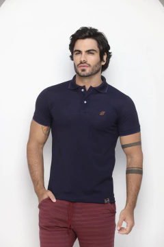 Polo Piquet Orion Lançamento - Azul marinho