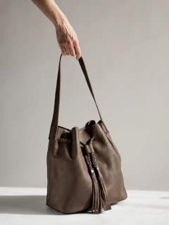 CARTERA FOLK CHOCOLATE - comprar online