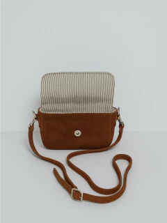 BANDOLERA ROMA GAMUZA SUELA - tienda online