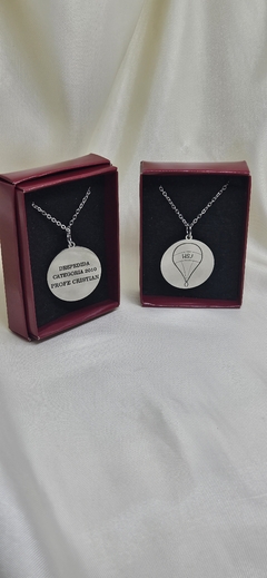 Collar personalizado de ambos lados! (12 unidades)