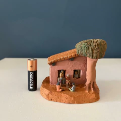 Miniatura Casinha com Familia - loja online