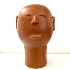 Cabeça Cida Lima G - Cida Lima - Expedição Galeria - Arte Popular Brasileira