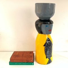 Cabeça com Cachepot