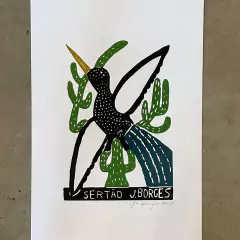 Sertão | Xilogravura