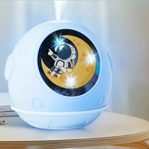 Lampara Humidificador Astronauta - Espacio