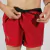 Shorts Dry Fit Kupaa com cueca BORDO - comprar online