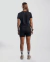 Camiseta Dry Fit Feminina Hybrid - BLACK - Kupaa Sports | Loja de Roupas Fitness, Corrida e Esportivas