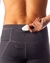 Bermuda de Compressão Masculina para corrida com Bolsos CINZA