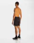 Shorts 2 em 1 longo - Preto com gecko branco na internet