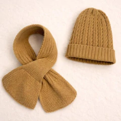 CONJUNTO GORRO Y BUFANDA ESPIGA - tienda online