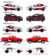 PACK COM 5 CARROS - TOYOTA RACING na internet