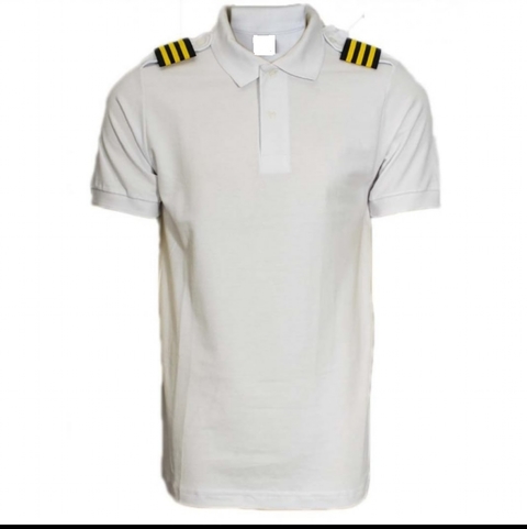 Camisa Polo para Piloto com Lapela para Berimbela