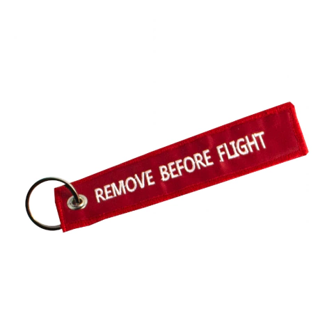 Chaveiro Remove Before Flight