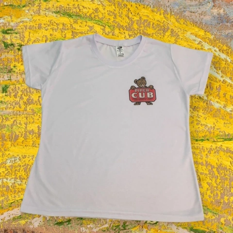 Camiseta Branca Feminina Piper Cub