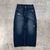Jean Blue Baggy Con Roturas