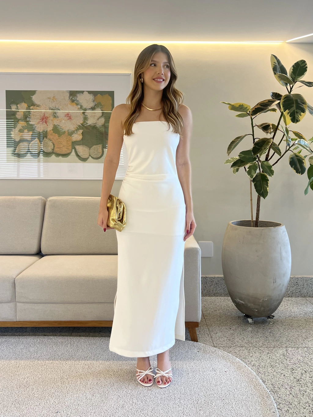 Vestido Bali offwhite