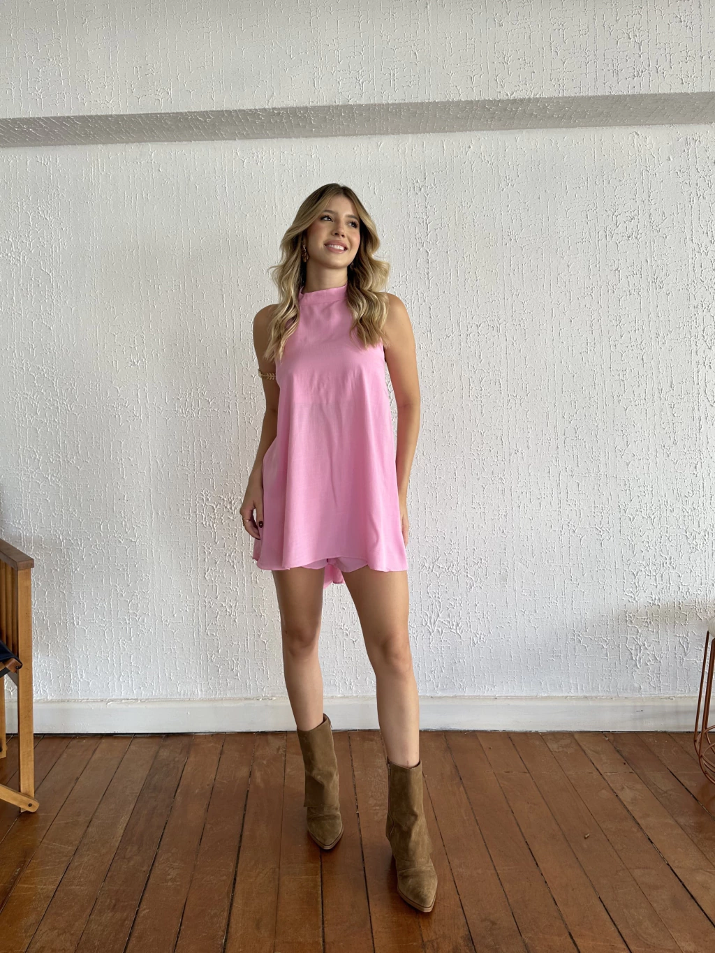 Conjunto SOPHIA rosa bebê