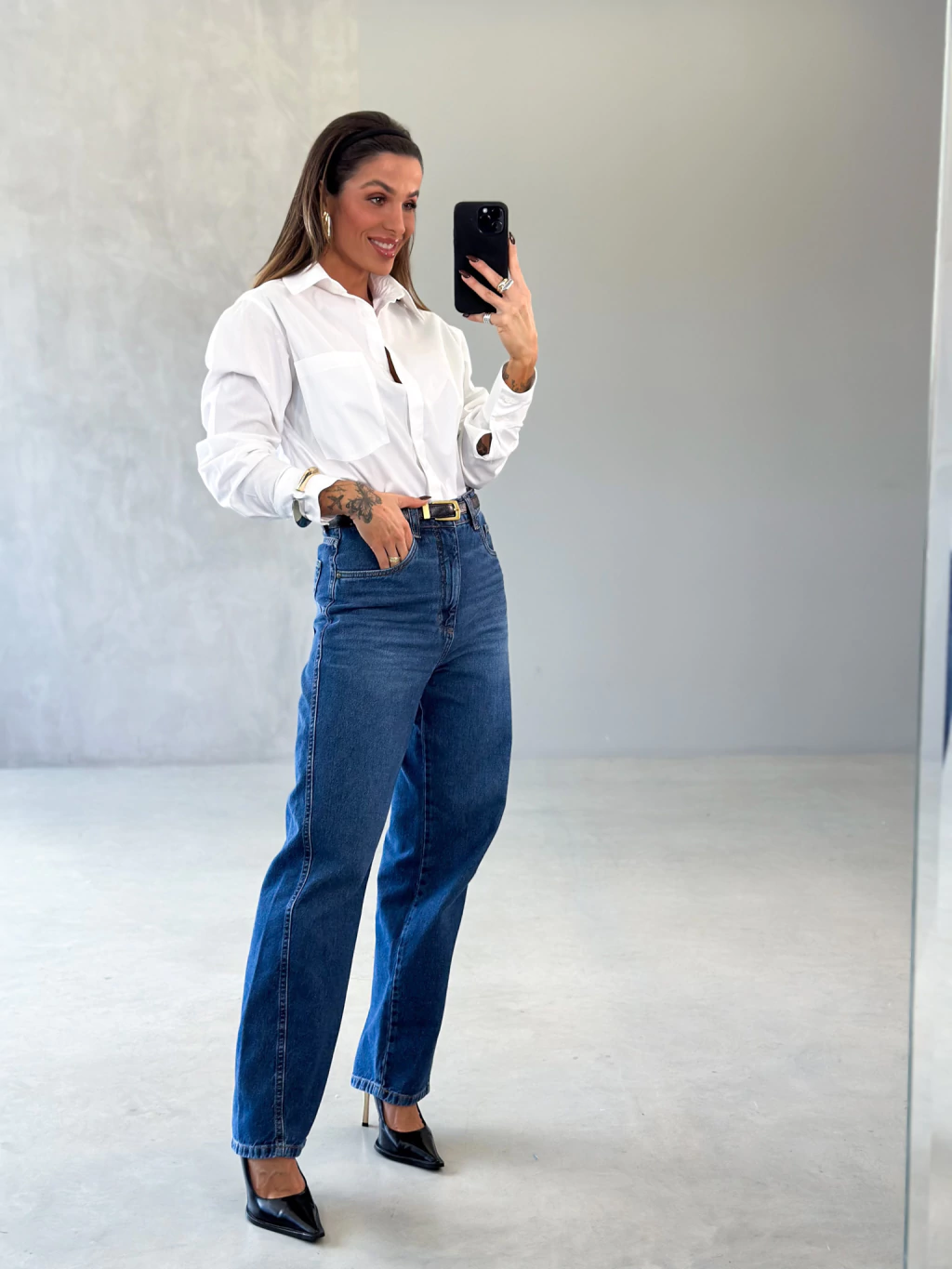 Calça Jeans Ìndigo Madalena