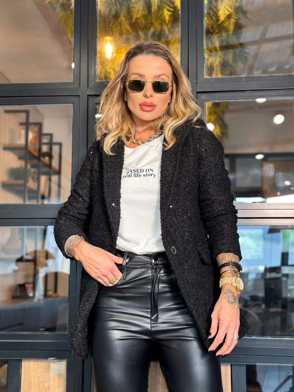 BLAZER TWEED CECILIA