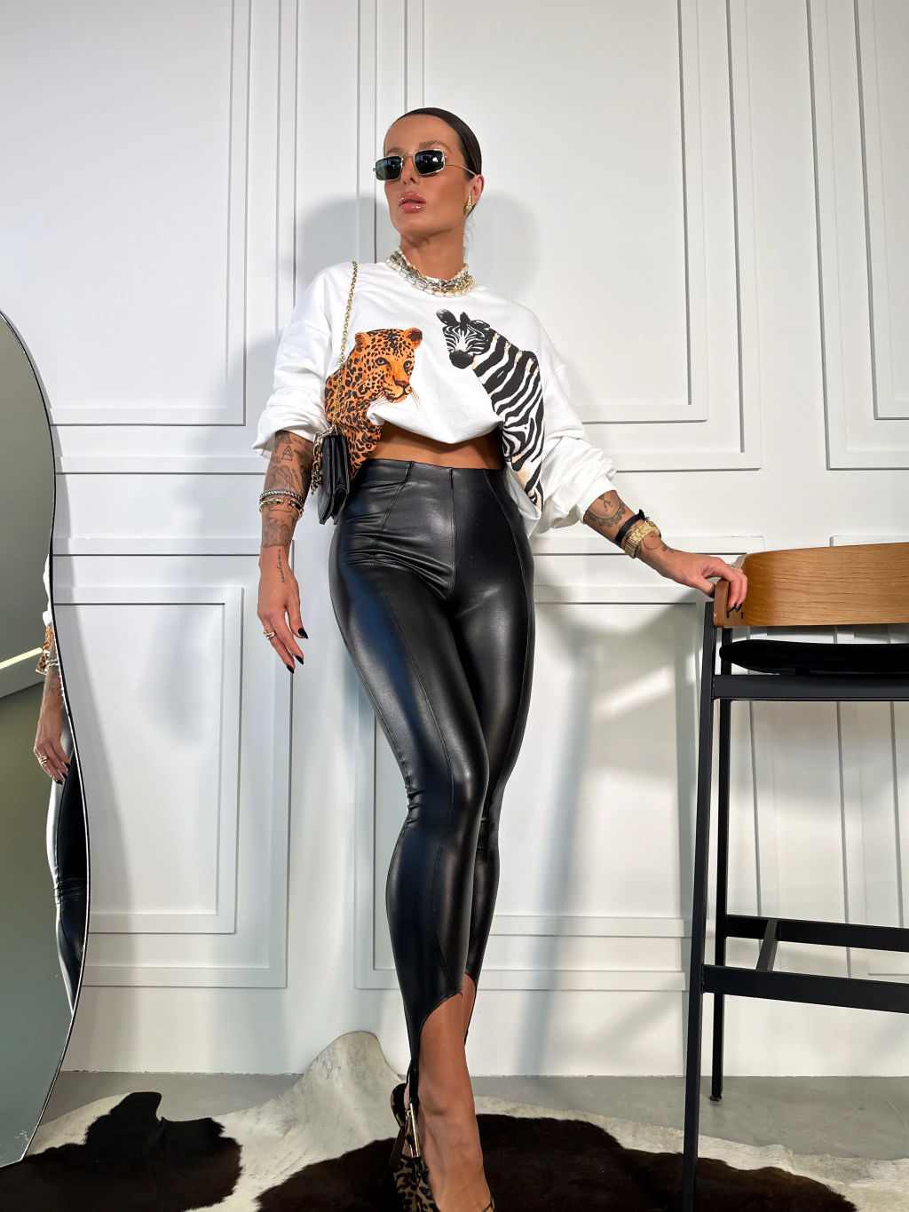 CALÇA FUSO GLITTER