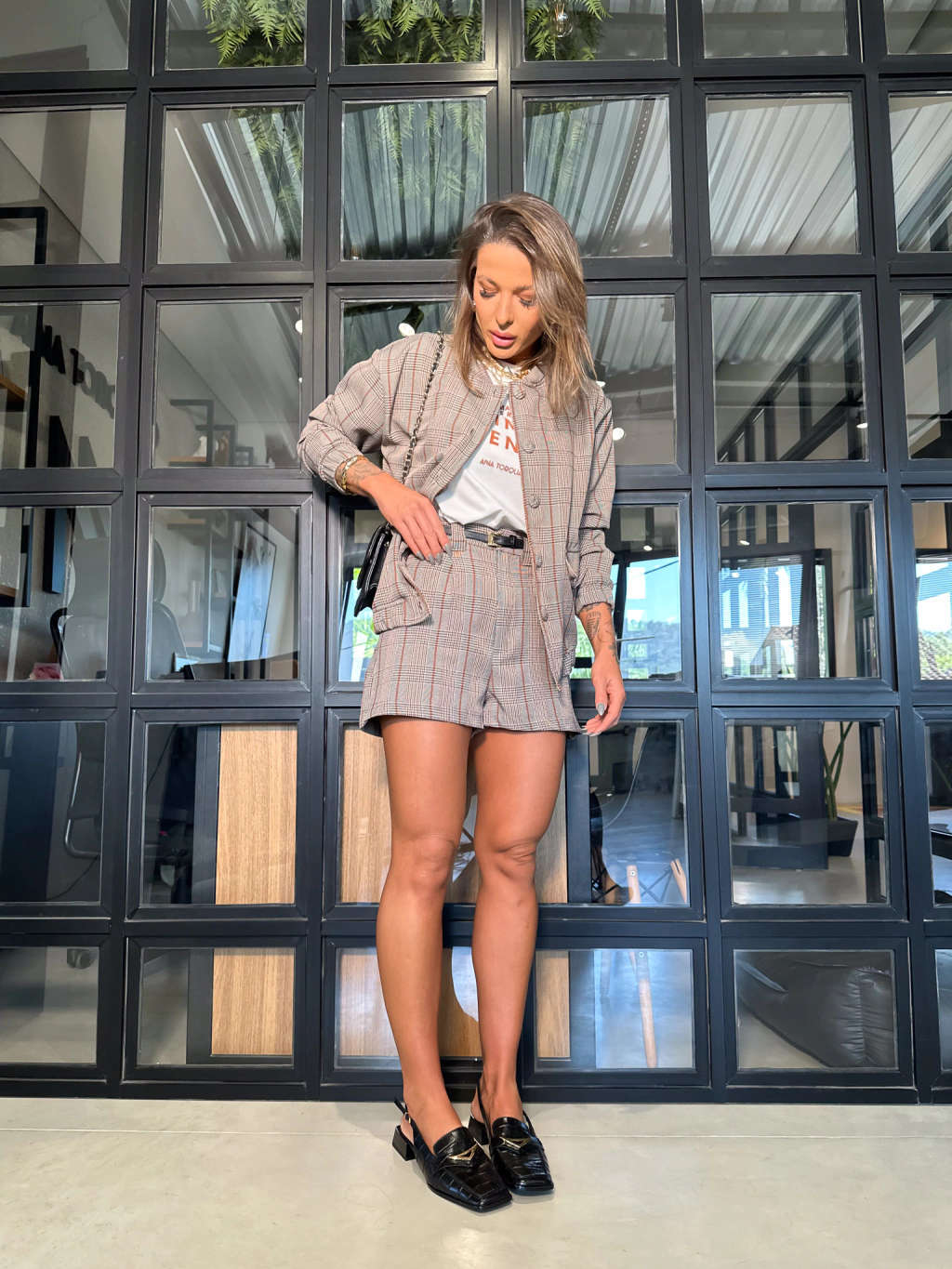 SHORTS ALFAIATARIA ESTER