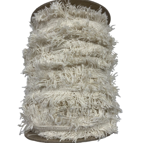 Galón Desflecado de Algodón - Estopa - Rústico