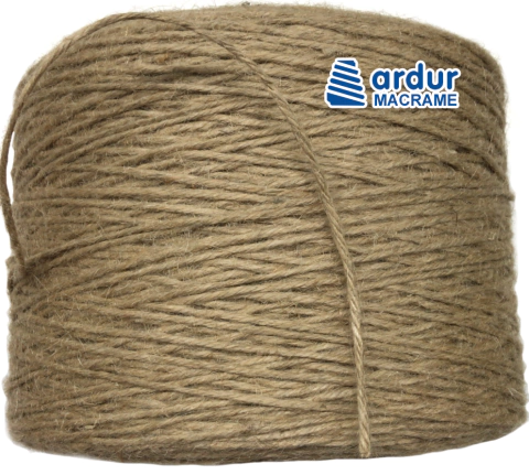 Hilo de Yute 2mm Ideal Macramé, Crochet, Artesanías y Manualidades!