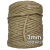 Hilo de Yute 3mm x 500 metros - Ideal Macramé, Artesanías, Manualidades, entre otros!