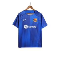 Camisa Barcelona Treino 23/24 - Torcedor Nike Masculina - Azul