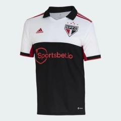 Camisa São Paulo III 22/23 Torcedor Adidas Masculina - Vermelho, Preto e Branco