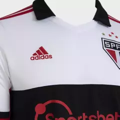 Camisa São Paulo III 22/23 Torcedor Adidas Masculina - Vermelho, Preto e Branco - loja online