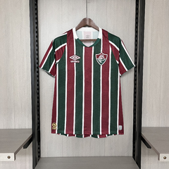 Camisa Fluminense I 24/25 Umbro Torcedor Masculina - Tricolor