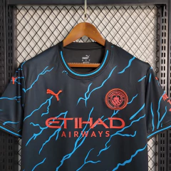 Camisa Manchester City Third 3 23/24 Torcedor Puma Masculina - Azul Navy - loja online