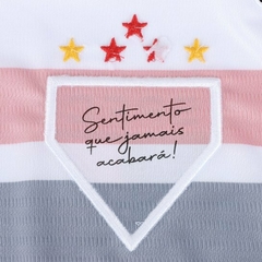 Camisa São Paulo I 23/24 Torcedor New Balance Masculina - Branco - Esporte Chique - A sua loja de Importações de Artigos esportivos