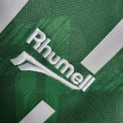 Camisa Retrô Palmeiras 1996 - Torcedor Rhumell Masculina - Verde com detalhes branco com patrocínio Parmalat - loja online