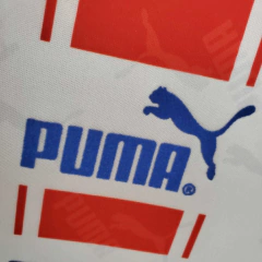 Imagem do Camisa Atlético de Madrid Retrô 1994/1995 Branca e Vermelha - Puma