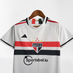 CAMISA 1 SÃO PAULO 23/24 INFANTIL na internet