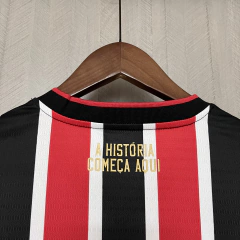 Camisa São Paulo II 24/25 - Torcedor New Balance Masculina - Vermelho e Preto